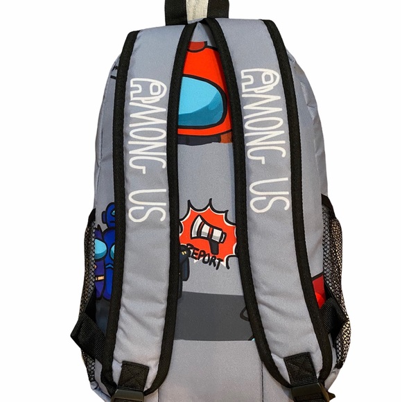 New Among Us Grey Backpack - Picture 2 of 4